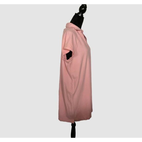 Polo Dress Fleece Pink Free Assembly Women's L - Picture 3 of 5